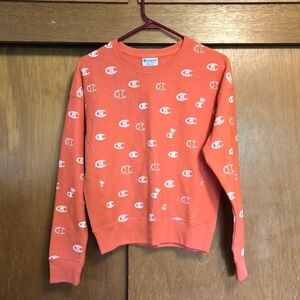 NWOT Champion Reverse Weave Coral Sweatshirt